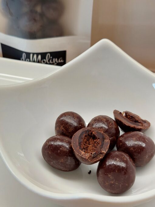 Oliven mit Schokolade