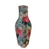 Vase Gartenblumen mint ohne Hintergrund